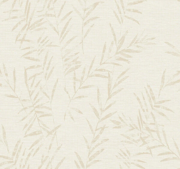 Allerton Bamboo Alabaster Wallpaper