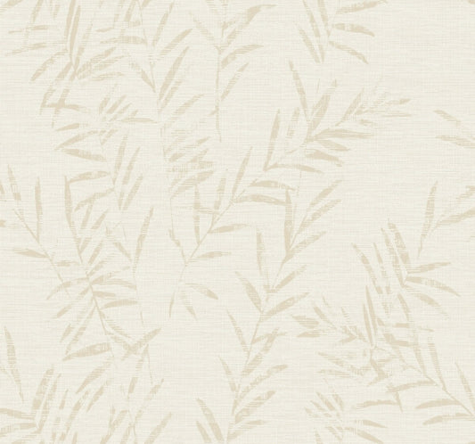 Allerton Bamboo Alabaster Wallpaper