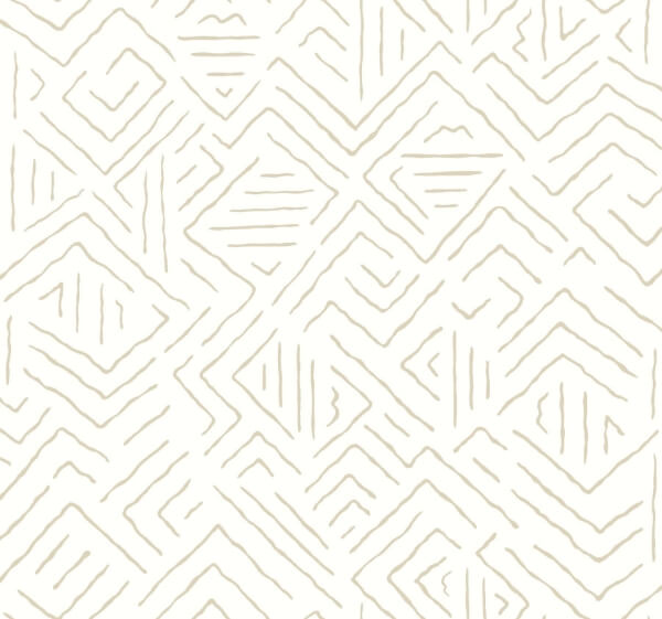 Sirih Beige Wallpaper