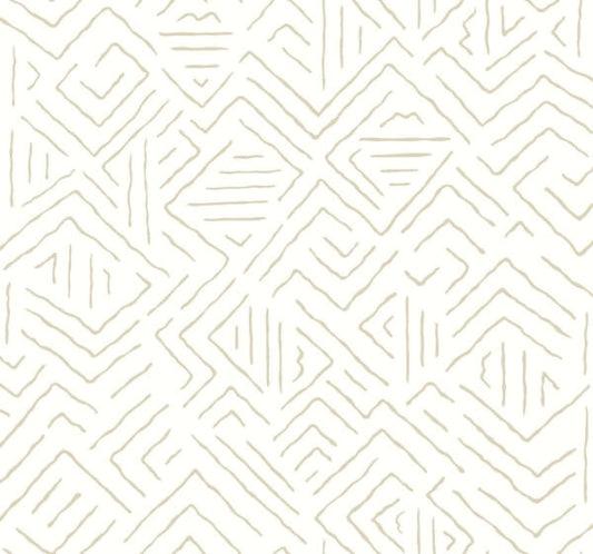 Sirih Beige Wallpaper