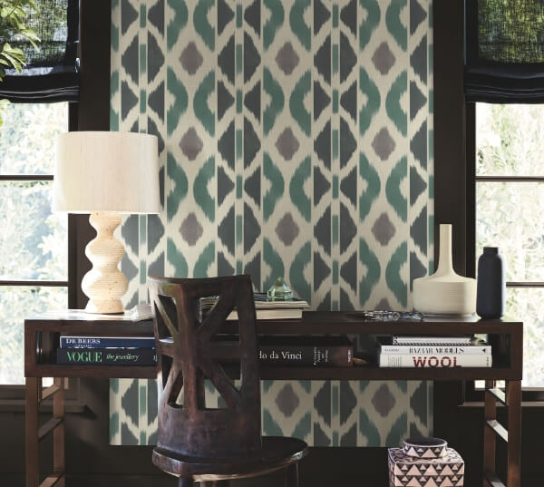 Patan Indigo Wallpaper