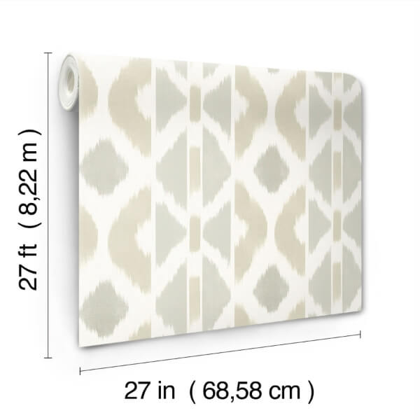 Patan Beige Wallpaper