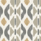 Patan Taupe Wallpaper