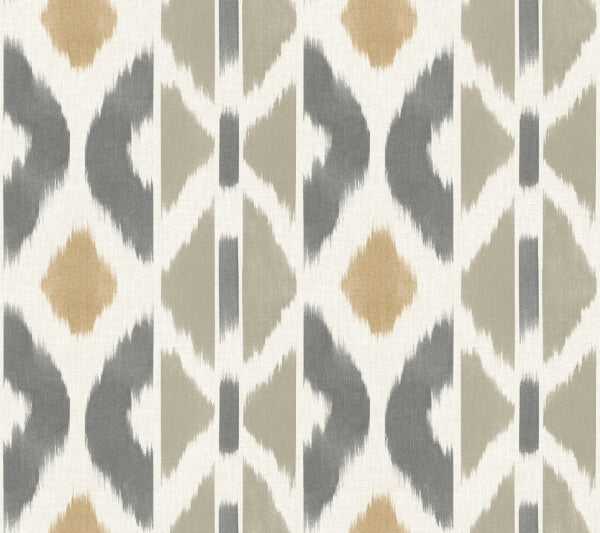 Patan Taupe Wallpaper