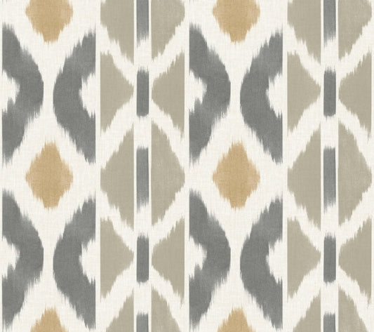 Patan Taupe Wallpaper