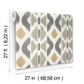 Patan Taupe Wallpaper