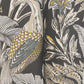 Heronwood Black Wallpaper