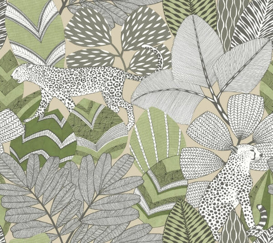 Namiri Green Wallpaper