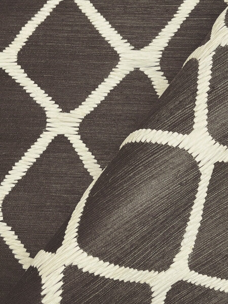 Tonga Black & White Wallpaper