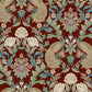 Plume Dynasty Red Wallpaper