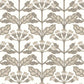 Tracery Blooms White Wallpaper