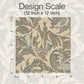 Woodland Tapestry Neutral Metallic Wallpaper