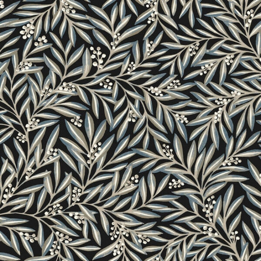 Rowan Black Wallpaper
