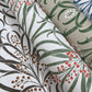 Calluna White & Berry Metallic Wallpaper