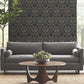 Calluna Black & Gold Metallic Wallpaper