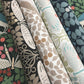 Butterfly Garden Black Metallic Wallpaper