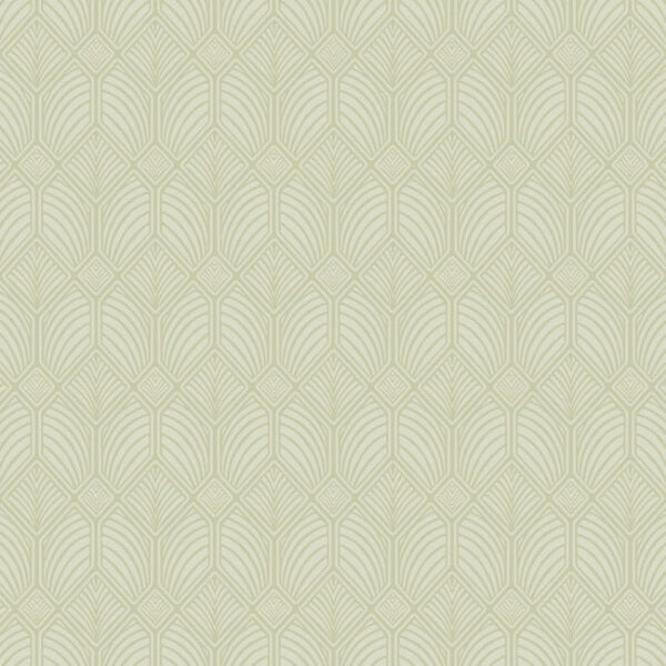 Craftsman Green Wallpaper