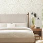 Lockwood Damask Beige Wallpaper