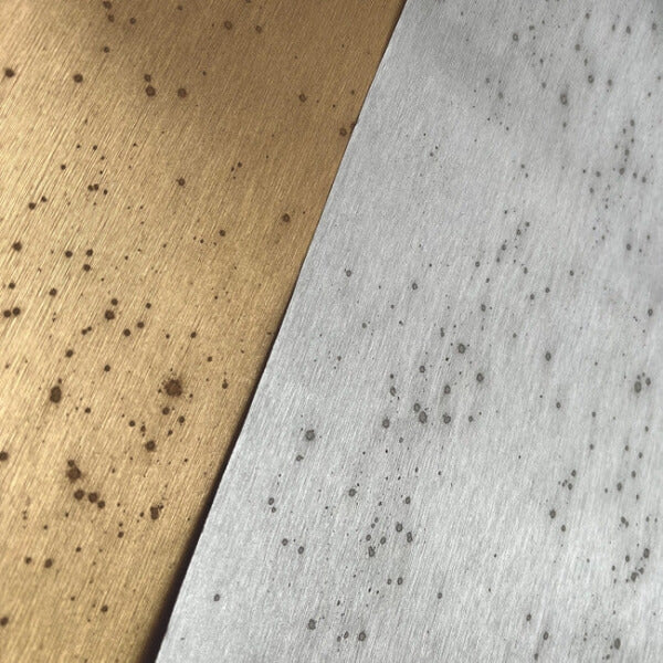 Silver Burnished Patina White Silver Wallpaper