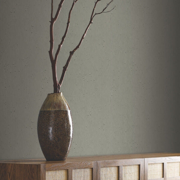 Burnished Patina Silver Wallpaper