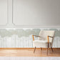 Oakwood Grove White Wallpaper