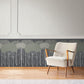 Oakwood Grove Black Wallpaper