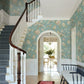 Fanciful Teal Wallpaper