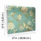 Fanciful Teal Wallpaper
