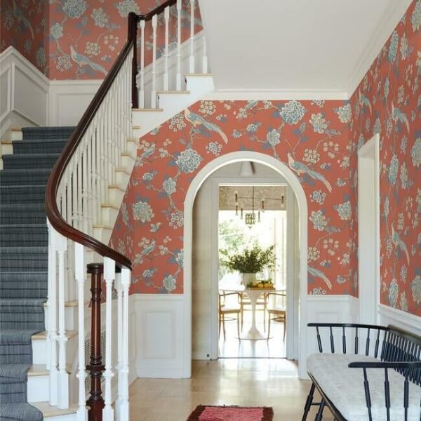 Fanciful Orange Wallpaper