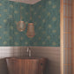 Tale/Gold Marigold Wallpaper