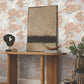 Sprig & Heron Coral Wallpaper