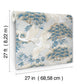 Sprig & Heron Light Blue Wallpaper