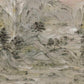 Misty Mountain Taupe Wall Mural