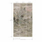 Misty Mountain Taupe Wall Mural