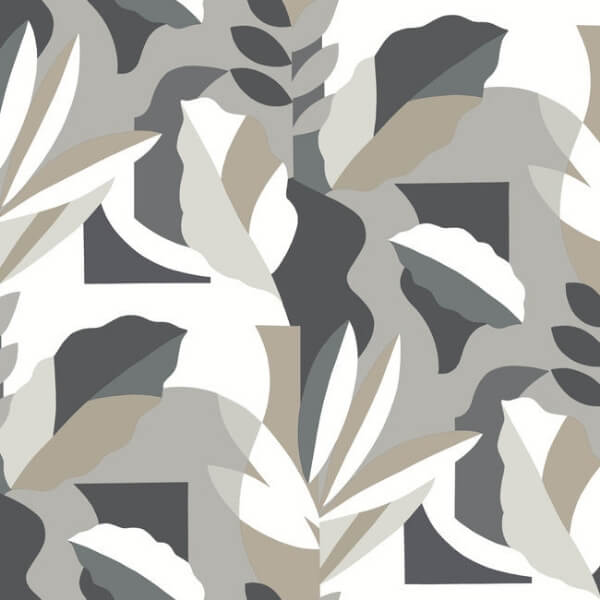 Papier Colle Black & White Wallpaper