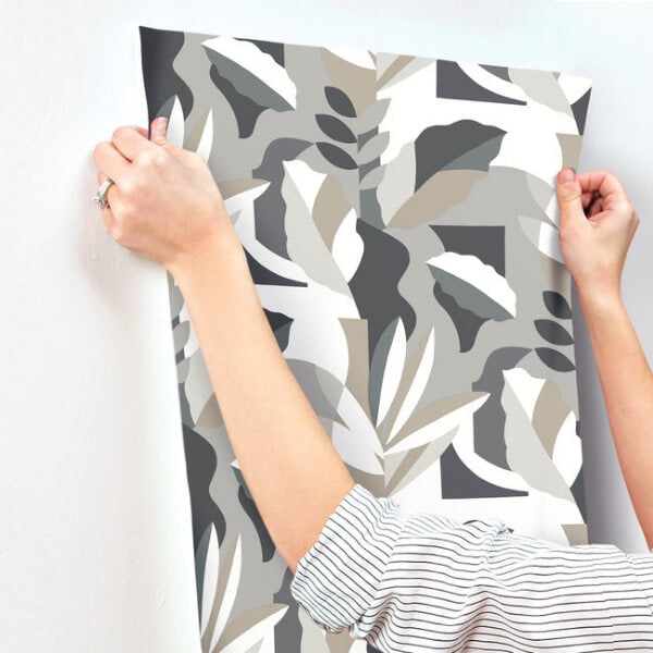 Papier Colle Black & White Wallpaper