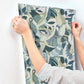 Fauvist Flock Green Wallpaper
