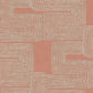Zulu Thread Coral & Glint Wallpaper