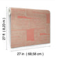 Zulu Thread Coral & Glint Wallpaper