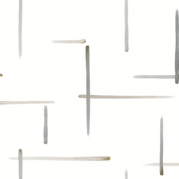 Gilded Sumi-E Black & Gold Wallpaper