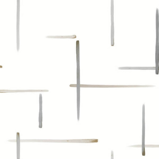 Gilded Sumi-E Black & Gold Wallpaper