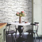 Dewdrops Black & Taupe Wallpaper