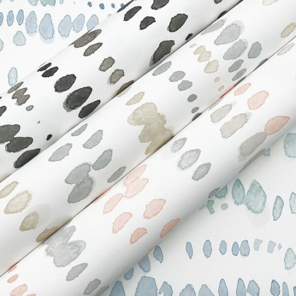 Dewdrops Neutral Wallpaper