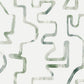 Abstract Aura Green & Grey Wallpaper