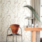 Abstract Aura Caramel & Cream Wallpaper