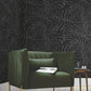 Fern Fronds Black Wallpaper