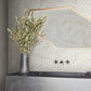 Fern Fronds Taupe & White Wallpaper