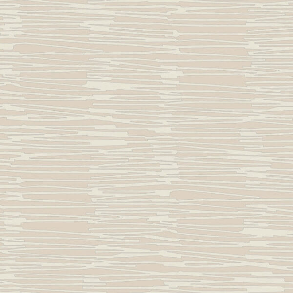 Water Reed Thatch Clay & Silver Wallpaper