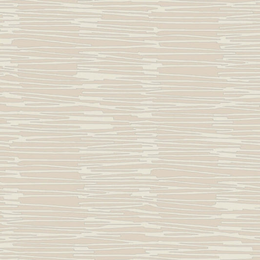 Water Reed Thatch Clay & Silver Wallpaper