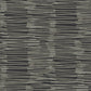 Water Reed Thatch Black & Gold Wallpaper
